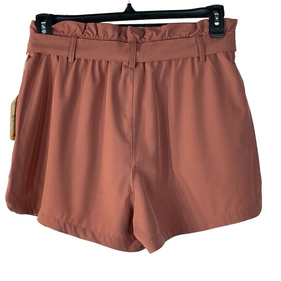 Telluride Large Paperbag Shorts Lightweight Belted Quick Drying Pockets Relaxed - Picture 3 of 5